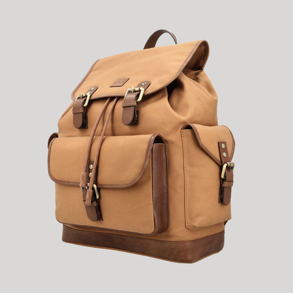 Explorer Series Backpack 01 (Tan) | Premium Utilitarian Men's Travel & Work Backpack