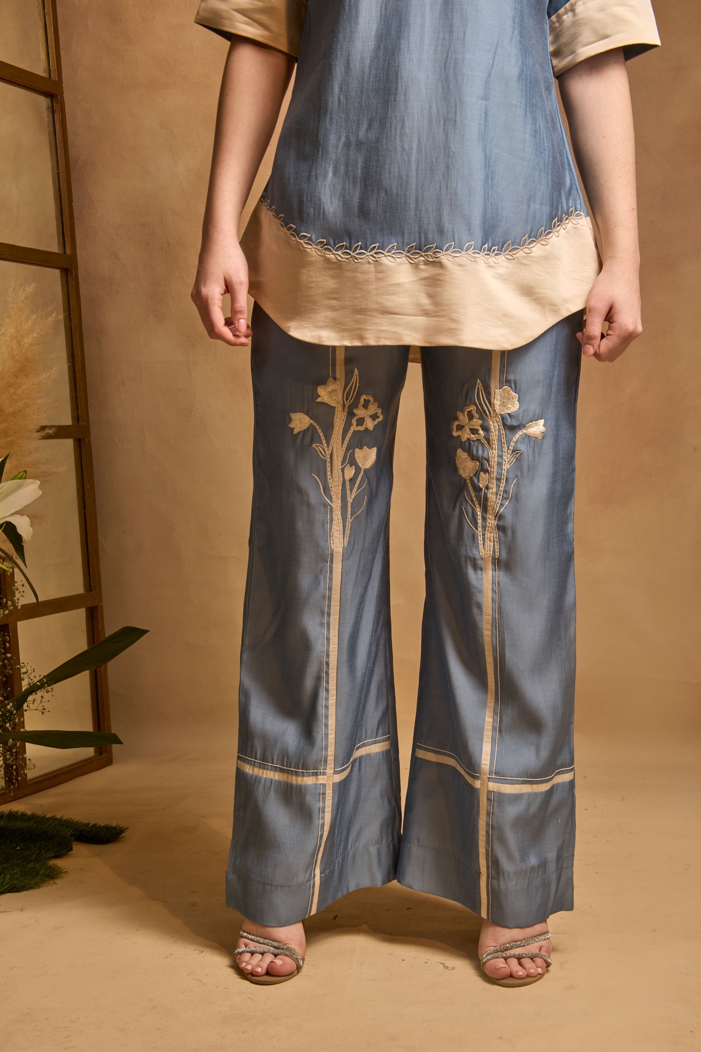 Myra Co-ord Set | Designer Luxury Occasion Wear Top & Pant Set An'era by Asmita Verma
