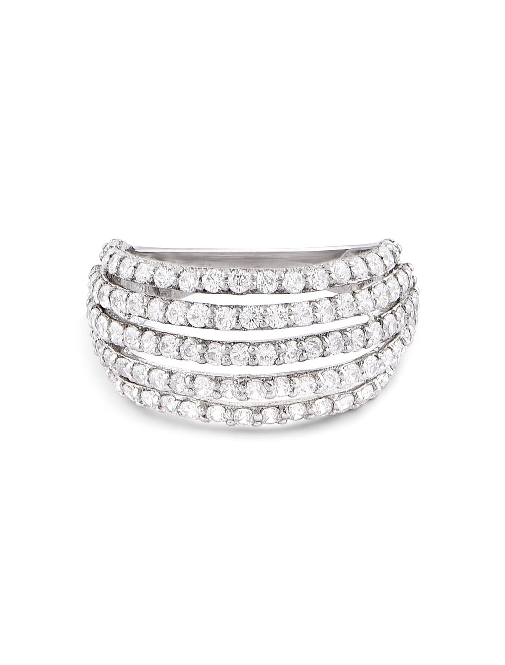 Chandelier Ring | Cocktail Sterling Silver Ring