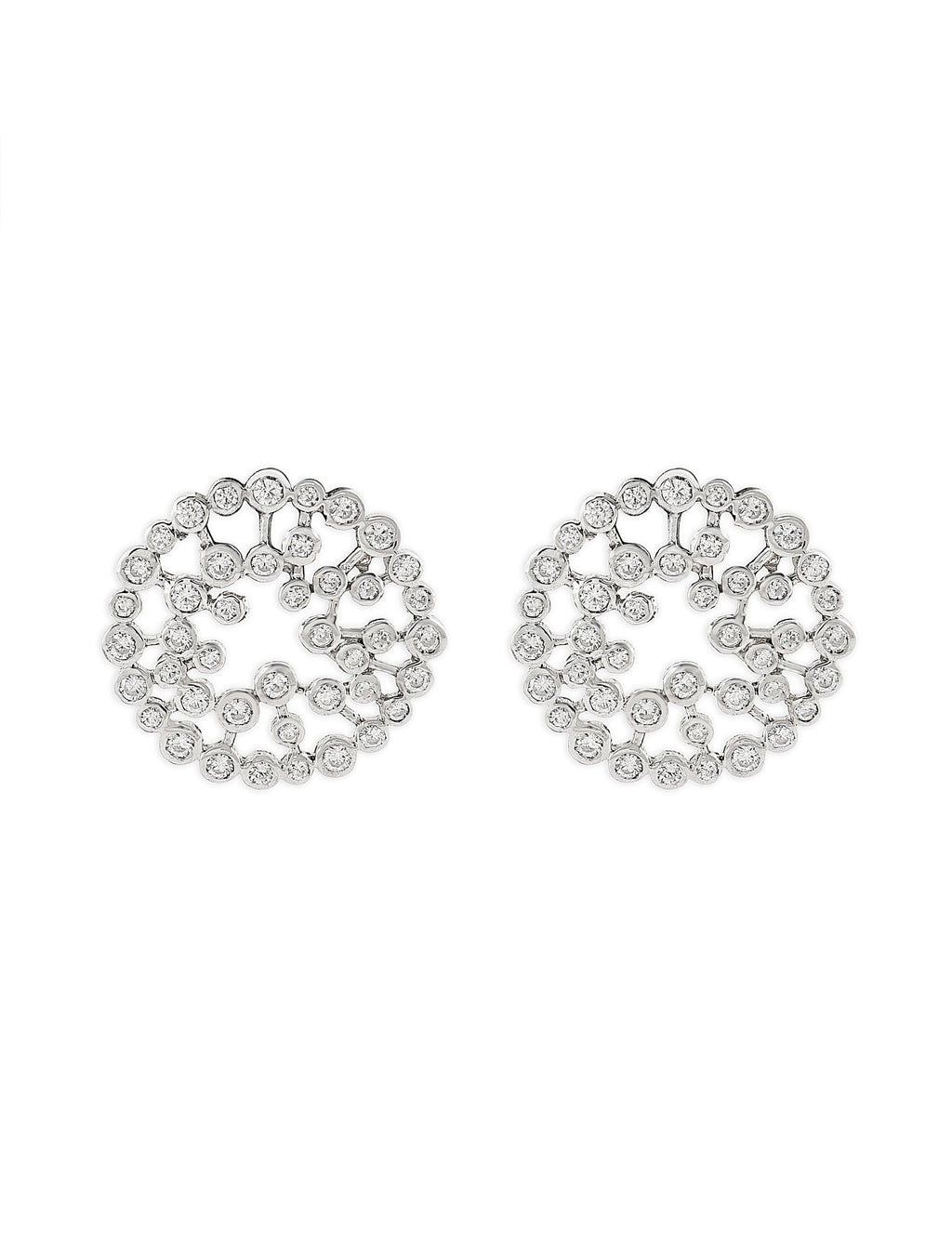 Roots Earrings | Minimalist Sterling Silver Elemental Drop Earrings