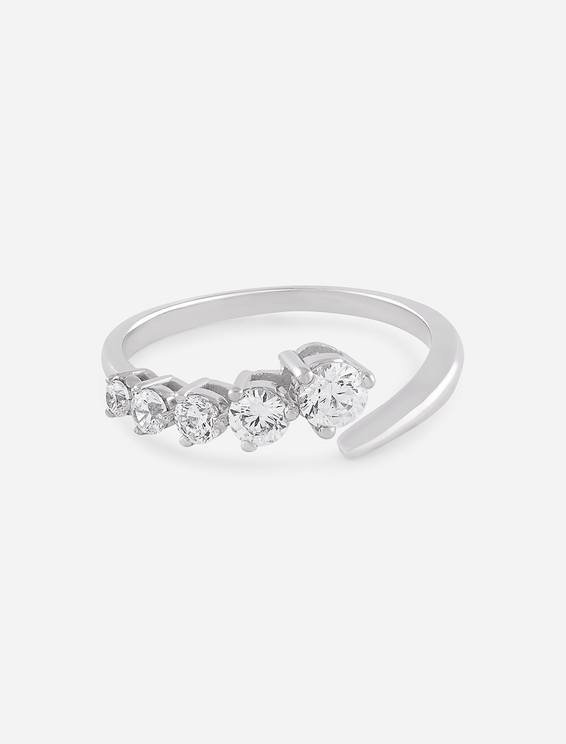 Budding Flower Ring | Designer Sterling Silver Ring 