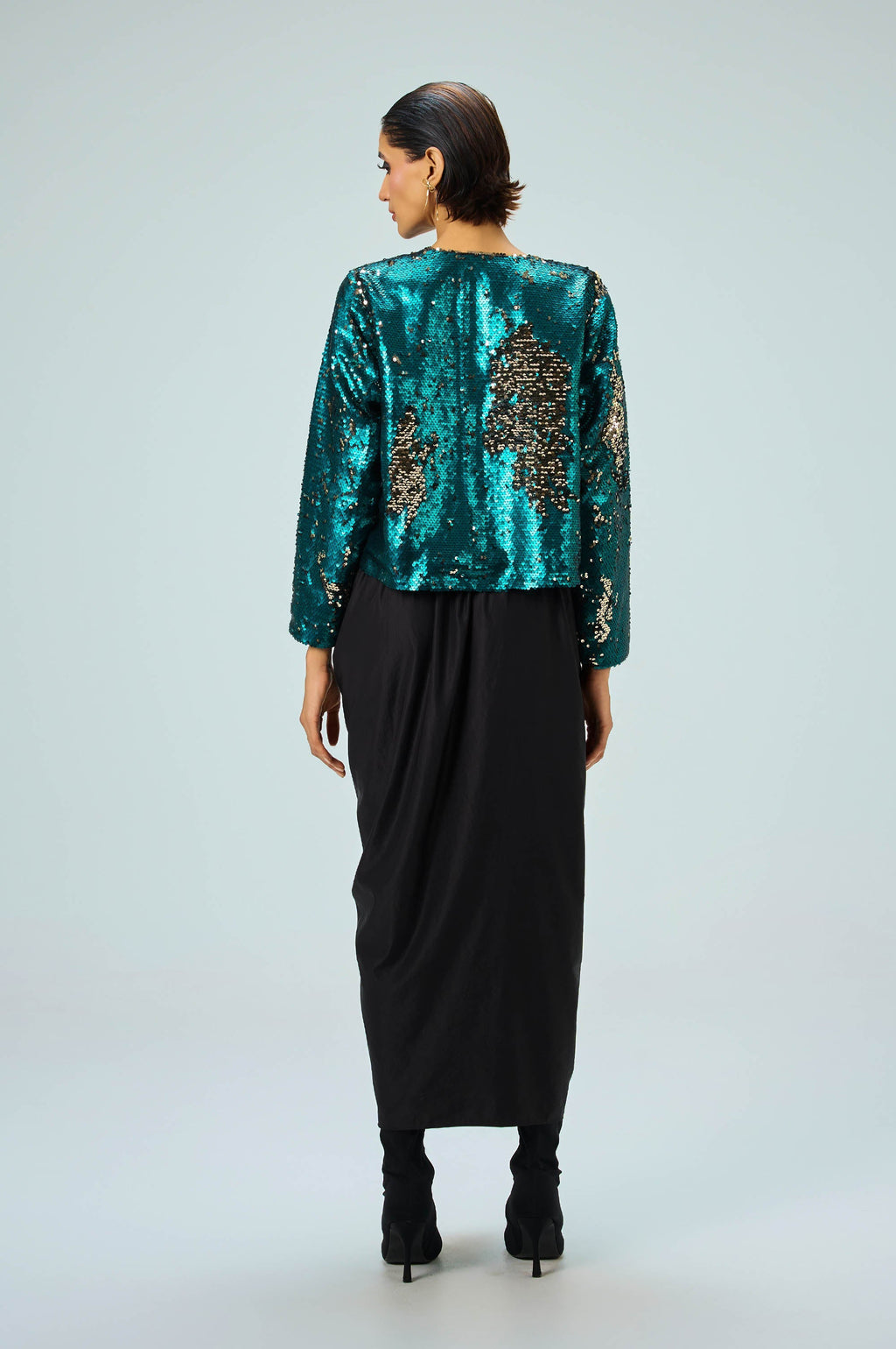 Electra Co-Ord Set | Sequin Top & Skirt Set KOR
