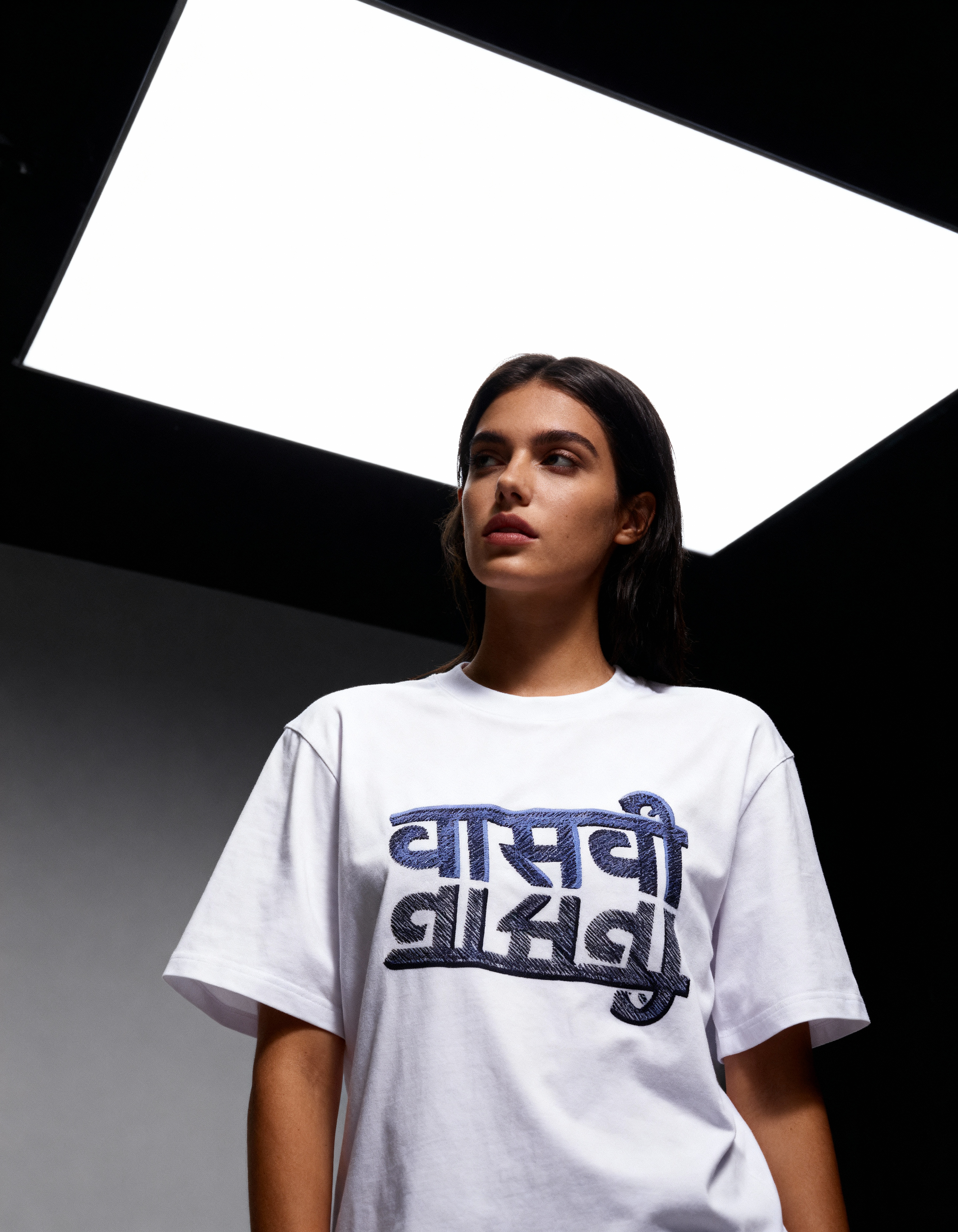 Ivasavi T-Shirt | Embossed Unisex Cotton Tee Vasavi