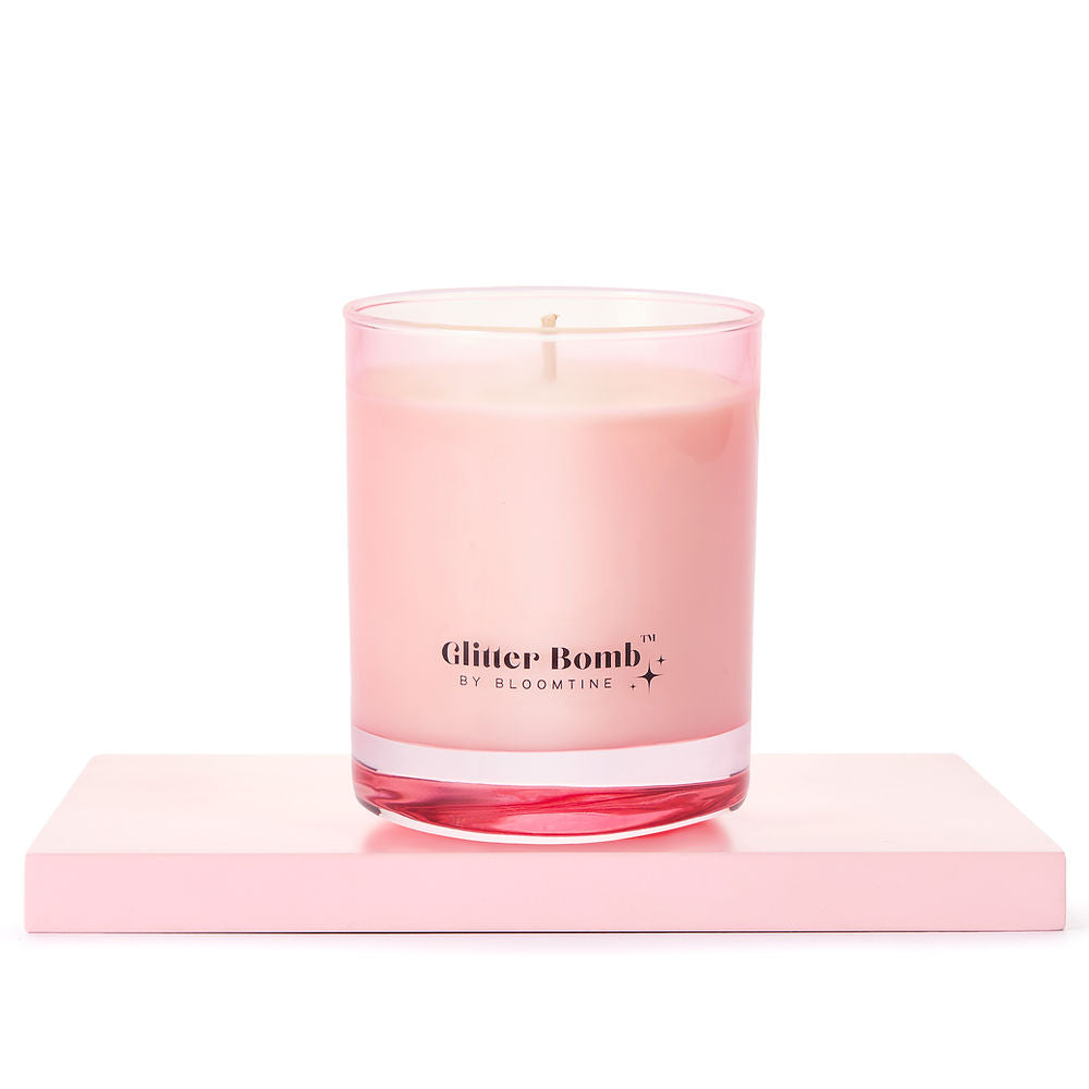 Milky Way | Glitter Bomb™ Gift Candle  in Coconut, Citrus & Vanilla 230G BLOOMTINE