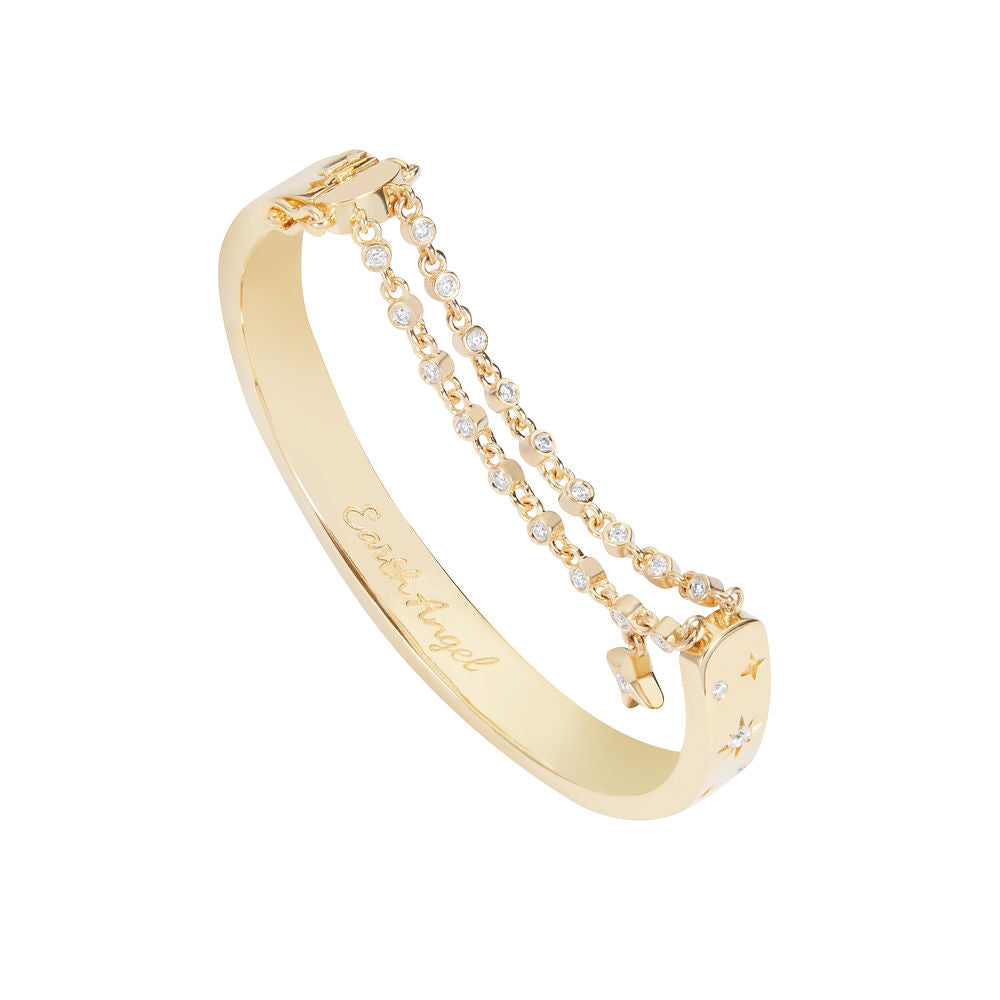 Illuminess™ Premium Gold Vermeil Starset Bangle