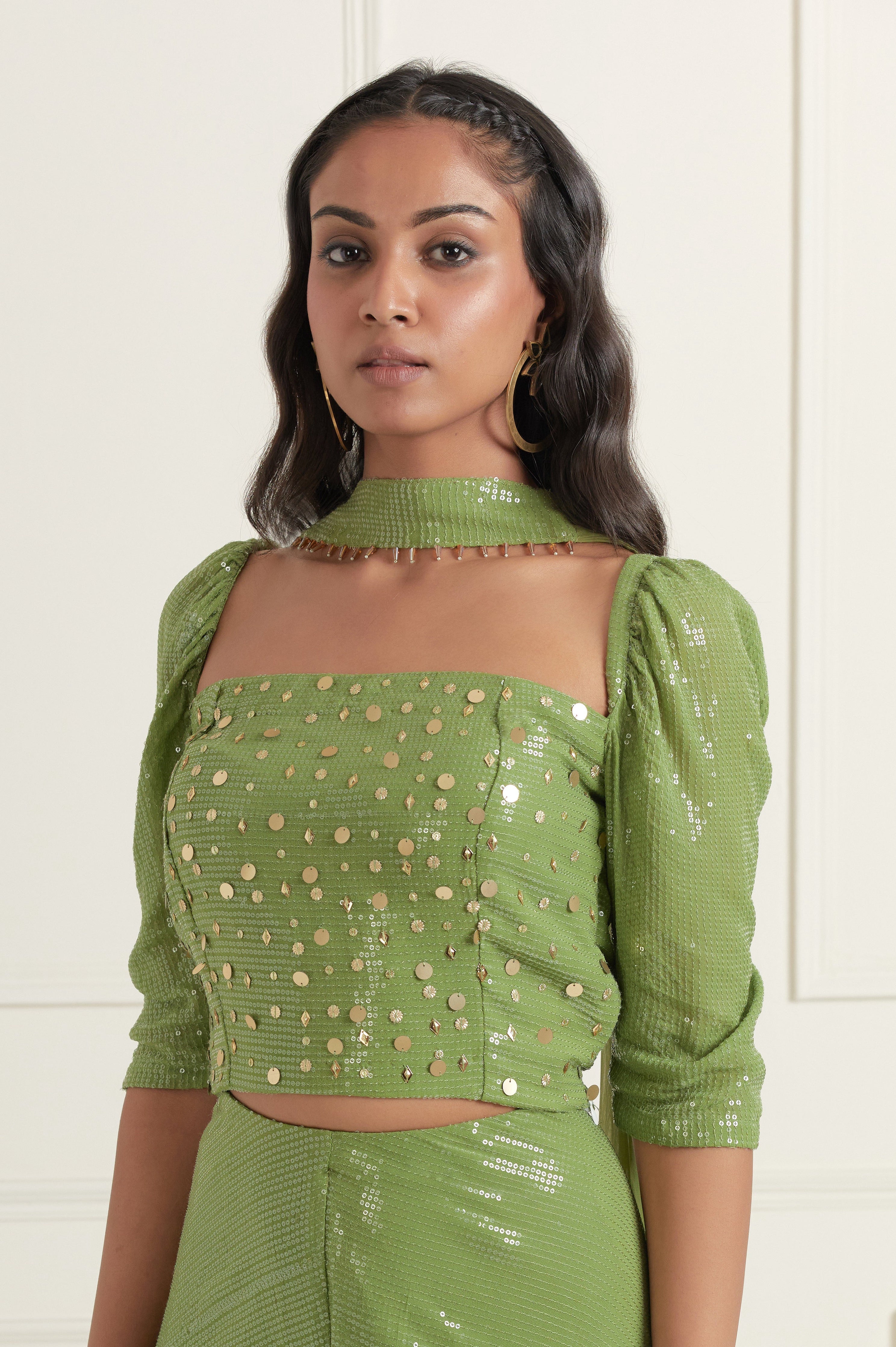 Layla Flared Pants and Top Set | Indo-Western Wedding & Occasion Wear 