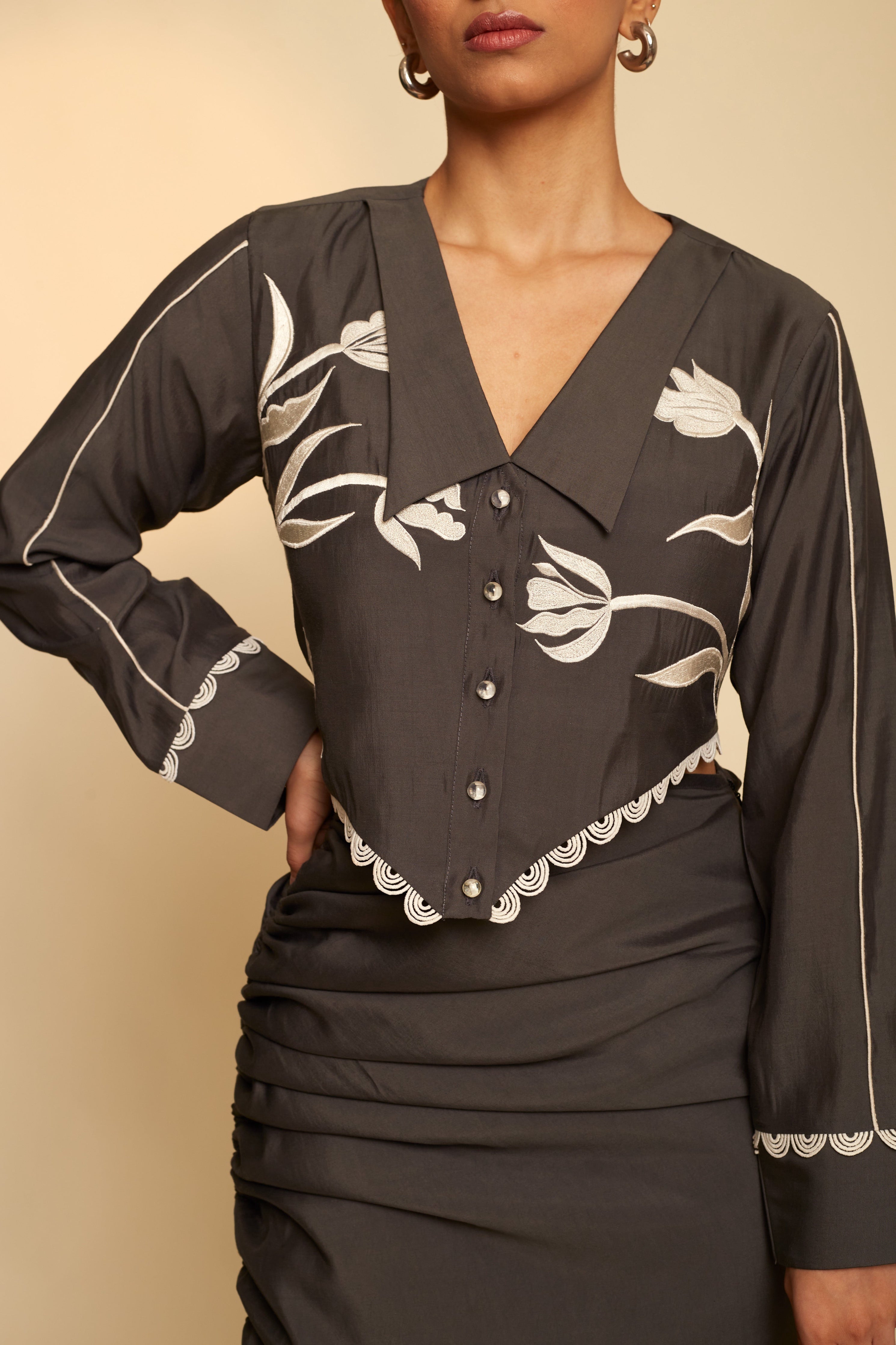 Delight | Designer Top & Skirt Set An'era by Asmita Verma