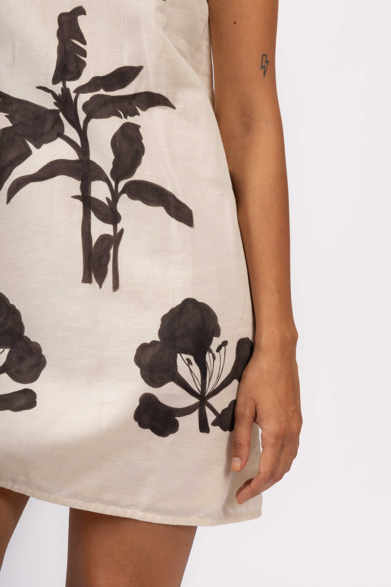 Pangara Dress | Hand-Painted Shift Dress