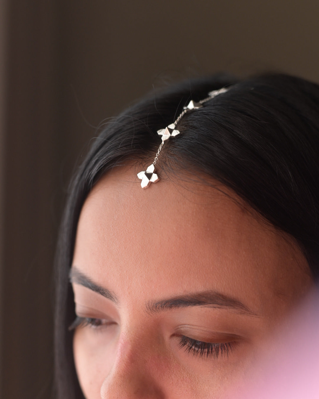 Jui Phul Hair Ornament | Contemporary Maang Tikka