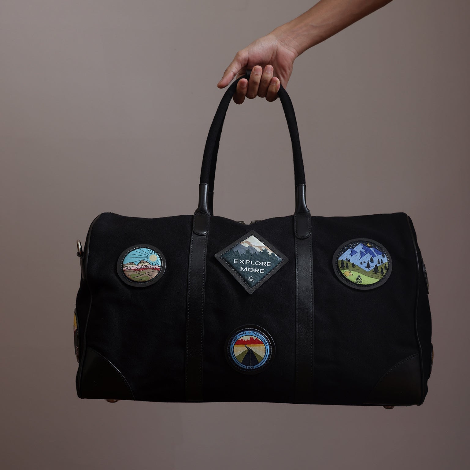 Kasol Overnighter Men's Duffel Bag | Premium Handcrafted Utilitarian Travel Bag For Men 