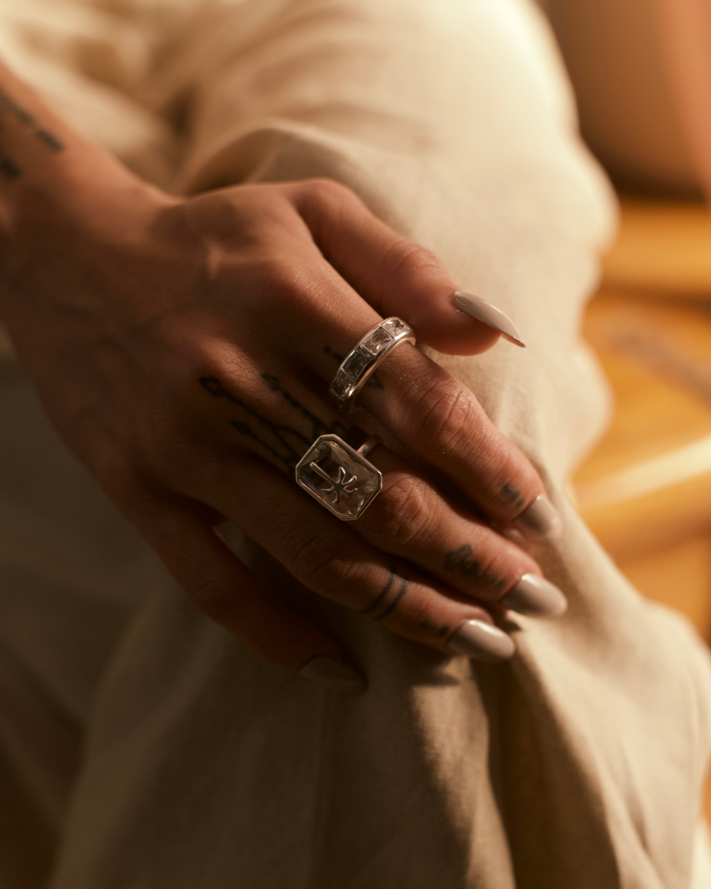 The Mystic Palm Ring | Designer Crystal Ring Era Stories