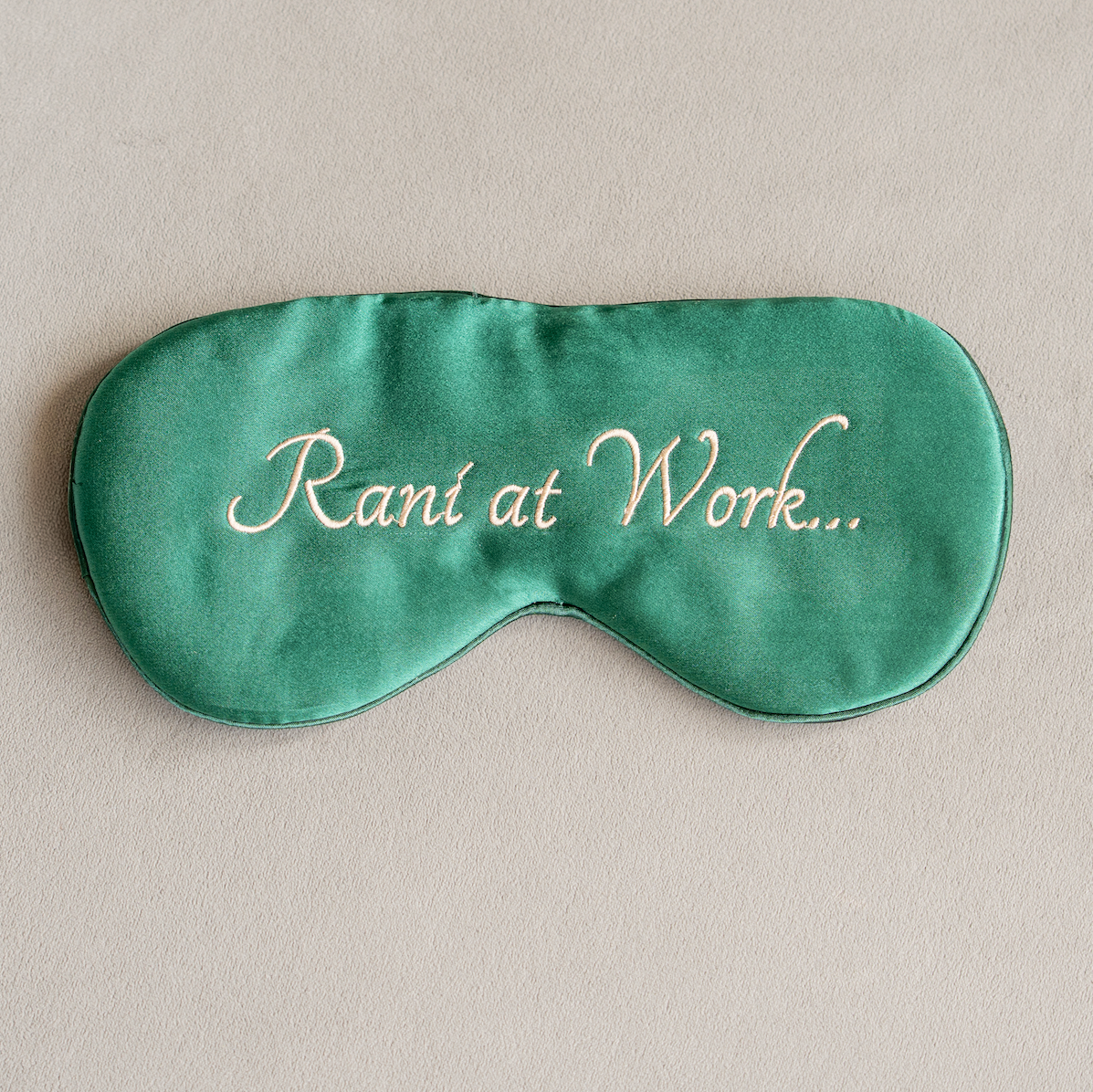 Rani At Work Eye Mask | 100% Mulberry Silk Eye Mask | Perfect For Luxury & Bridesmaid Gifting 