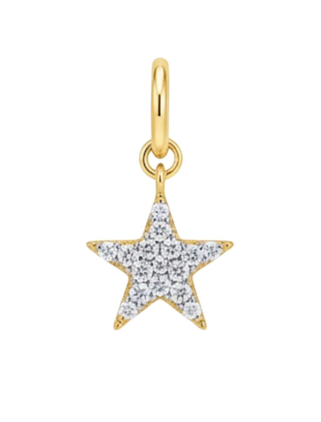 Star Charm | Minimal Sterling Silver Celestial Symbol Fian