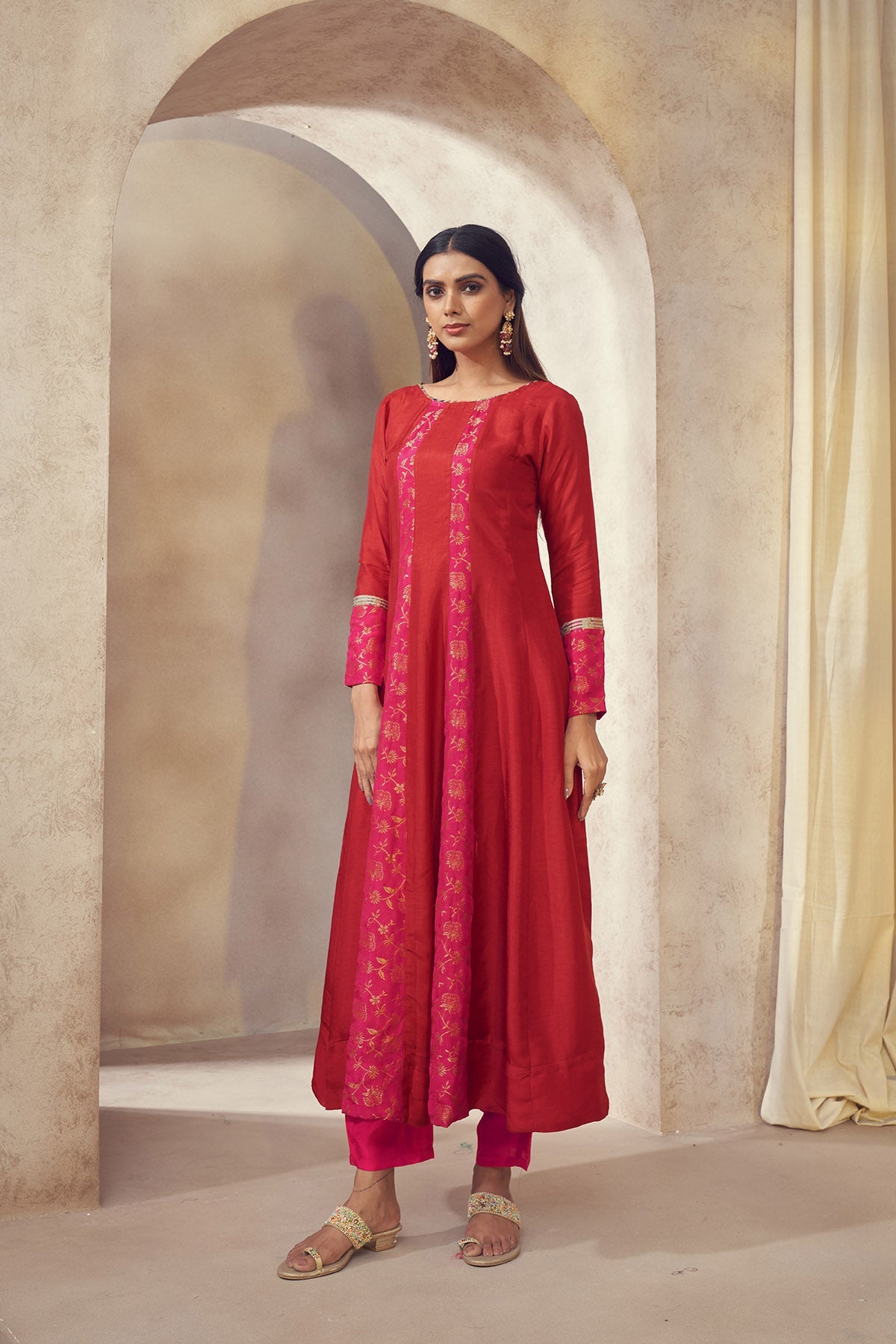 Tehzeeb Anarkali Set | Traditional Indian Wear 