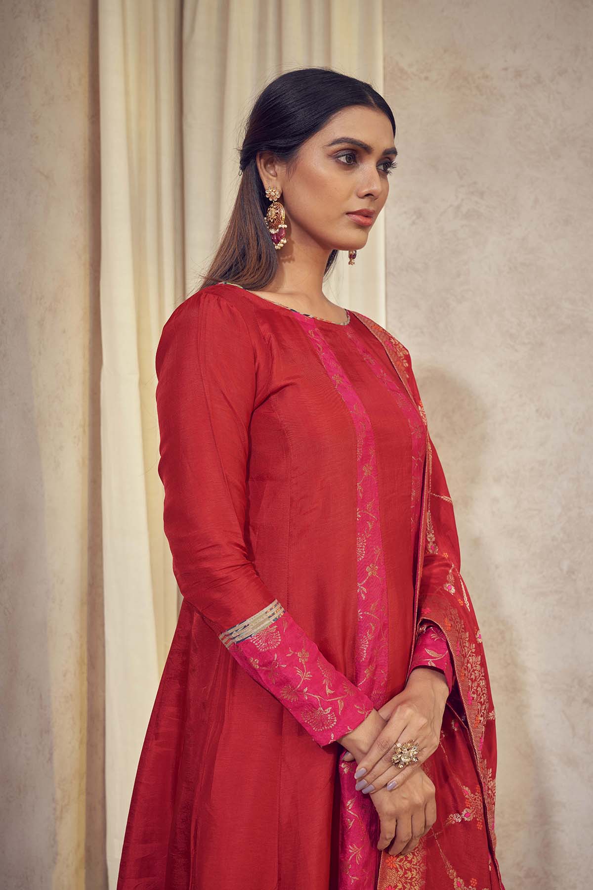 Tehzeeb Anarkali Set | Traditional Indian Wear 