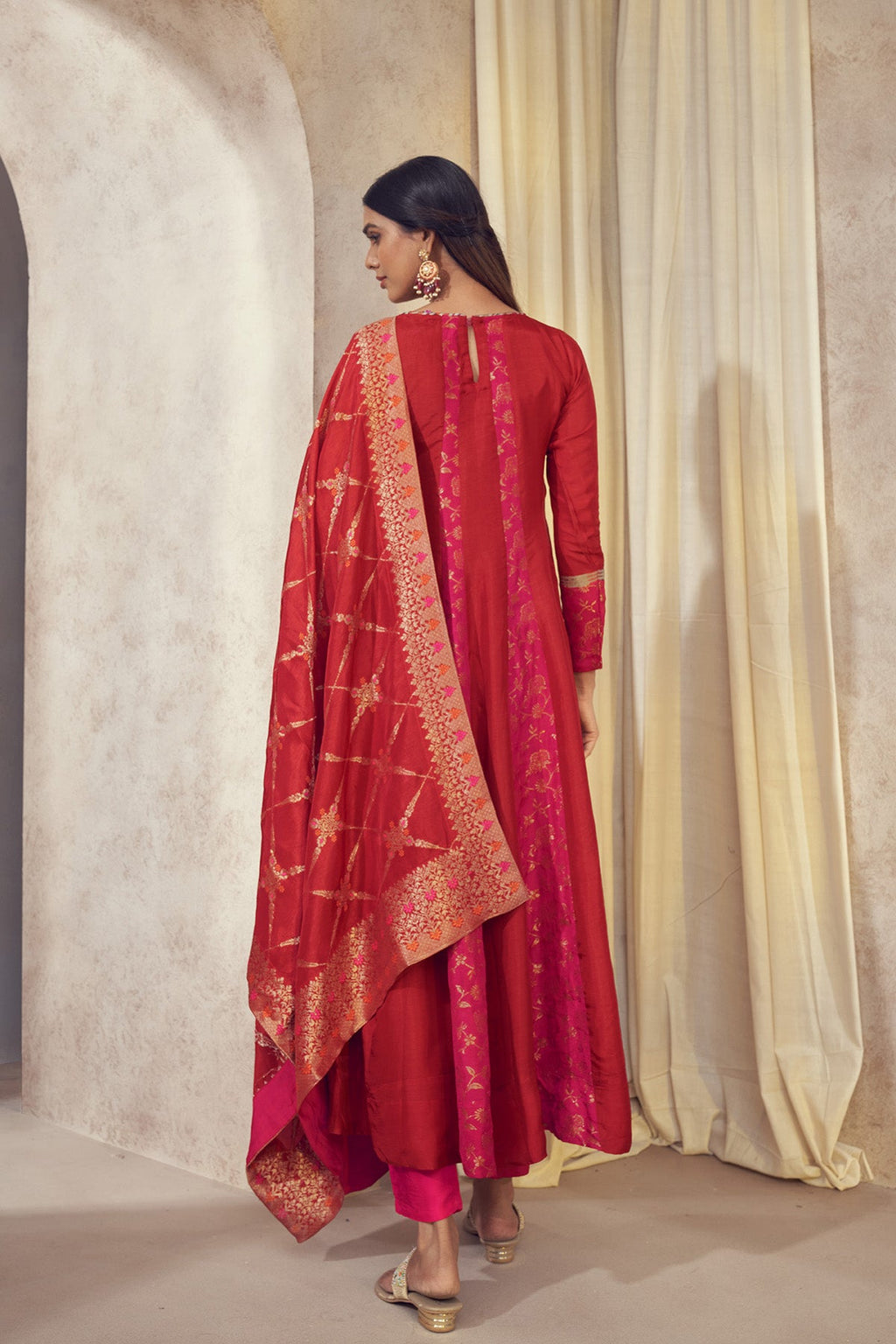 Tehzeeb Anarkali Set | Traditional Indian Wear 