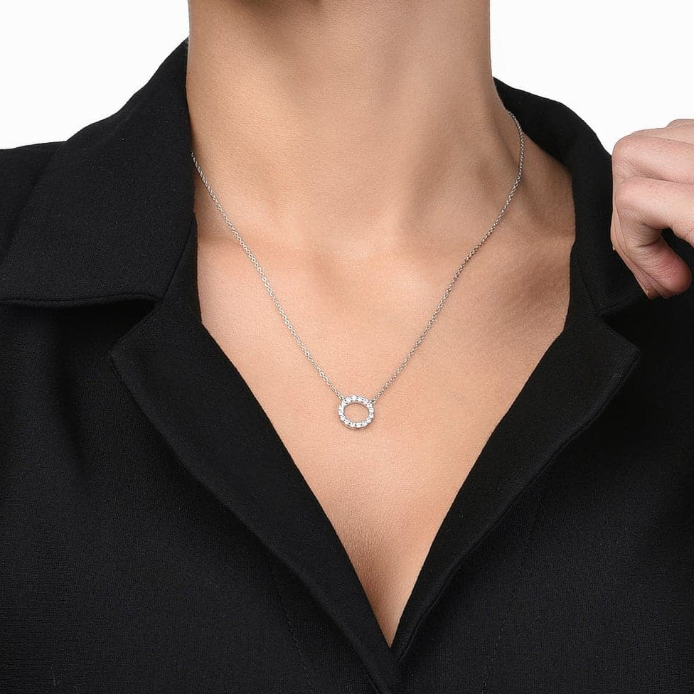 The Medallion Necklace | Dainty Sterling Silver Necklace