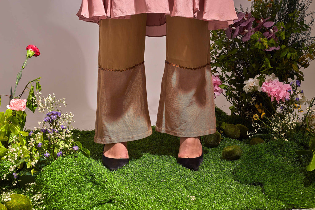 Meadow | Flared Kurta Set An'era by Asmita Verma