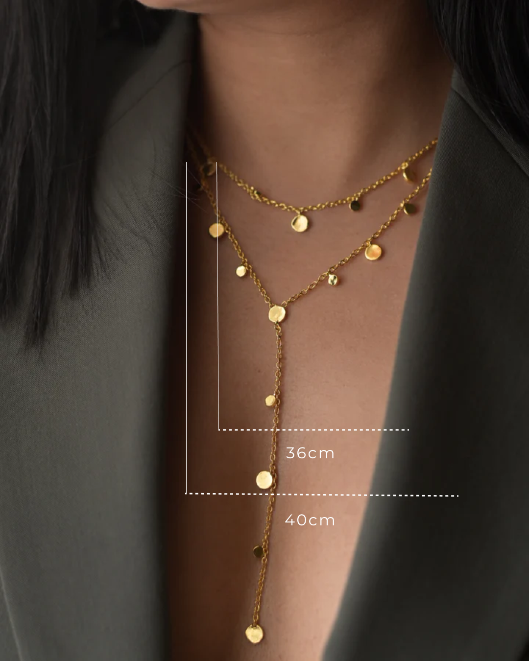 Dew Drop Necklace | Designer Heritage Inspired Lariat Necklace Era Stories