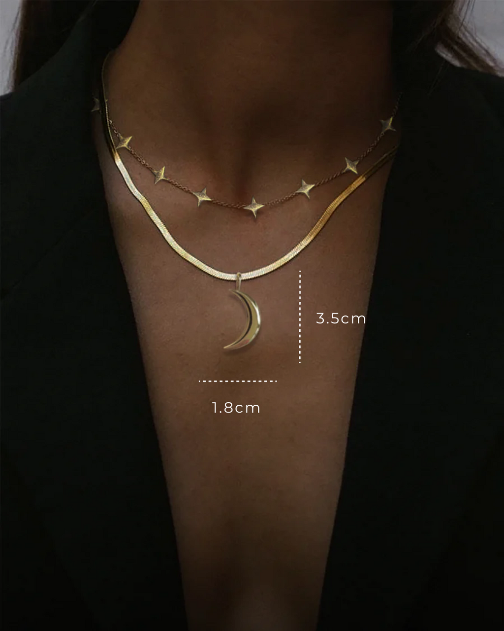 Crescent Moon Pendant | Designer Contemporary Pendant Era Stories