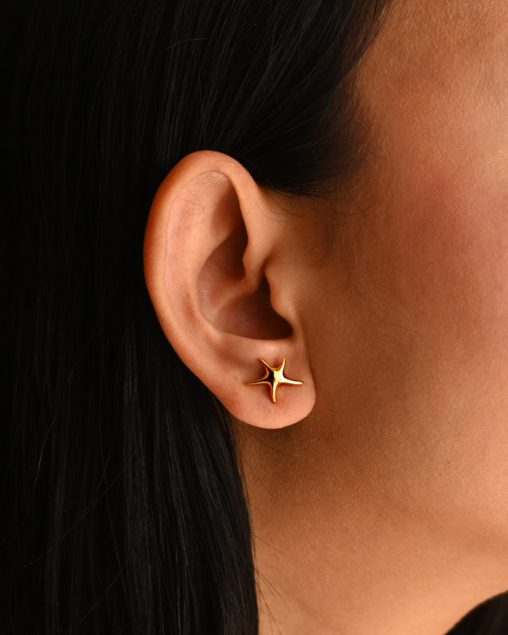 Mini Starborn Studs | Ocean Inspired Minimalist Earrings 