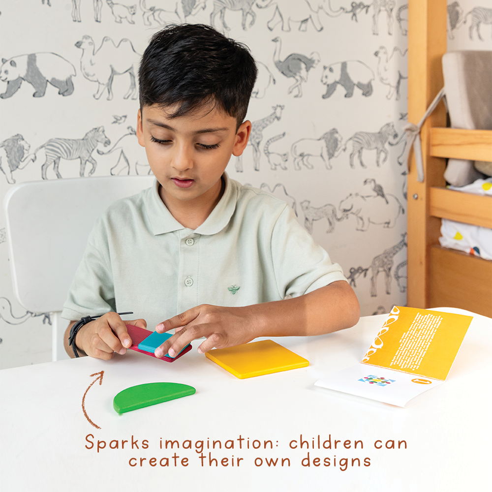 Rangoli Wooden Puzzle | India-Inspired Toys For Children