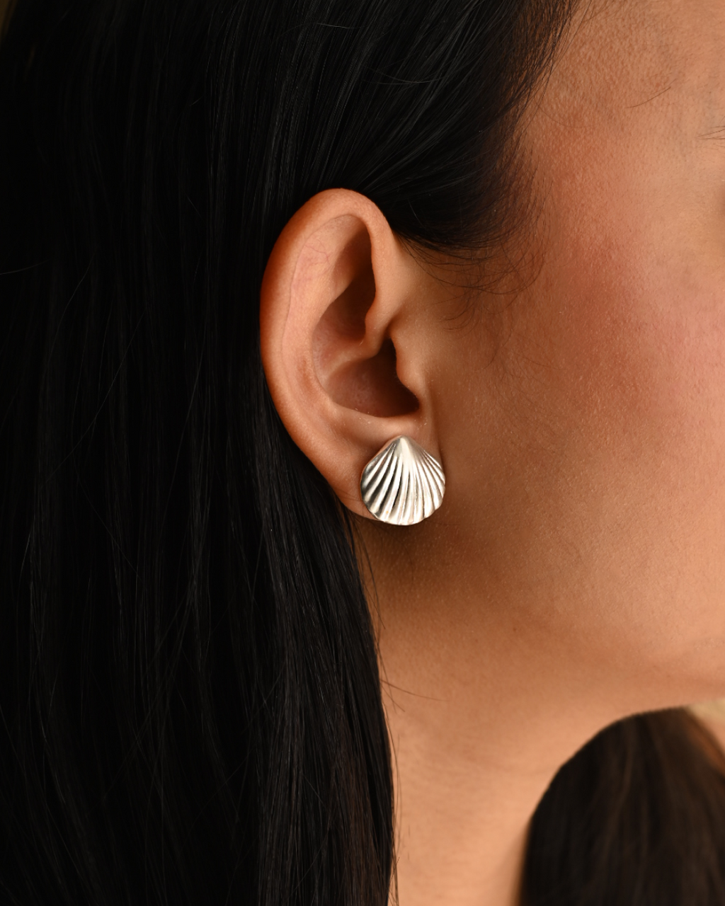 Shell Stud | Ocean Inspired Timeless Studs 