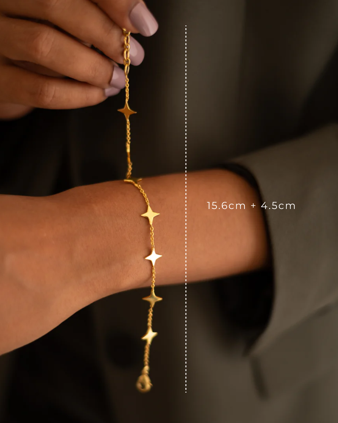 Starry Land Bracelet | Celestial Minimalist Bracelet Era Stories
